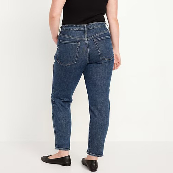 NWT Old Navy High-Waisted OG Straight Utility Jeans Blue Denim Plus Size 16 - Picture 8 of 12